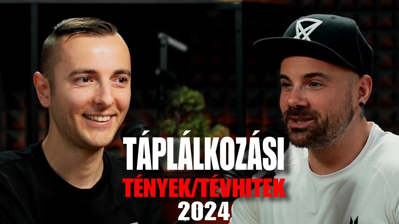 A legveszélyesebb táplálkozási tévhitek 2024-ben! (km. Jankó Robi táplálkozás kutató)