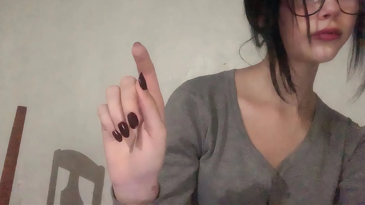 ASMR trigger words 