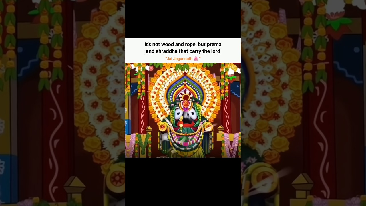 Jai jagannath rath yatra 🙏&hearts;️