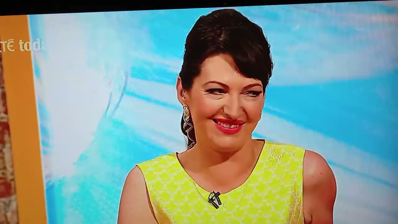 Maura Derrane Inis M&oacute;rs best known television icon  Irish Queen of Daytime television 