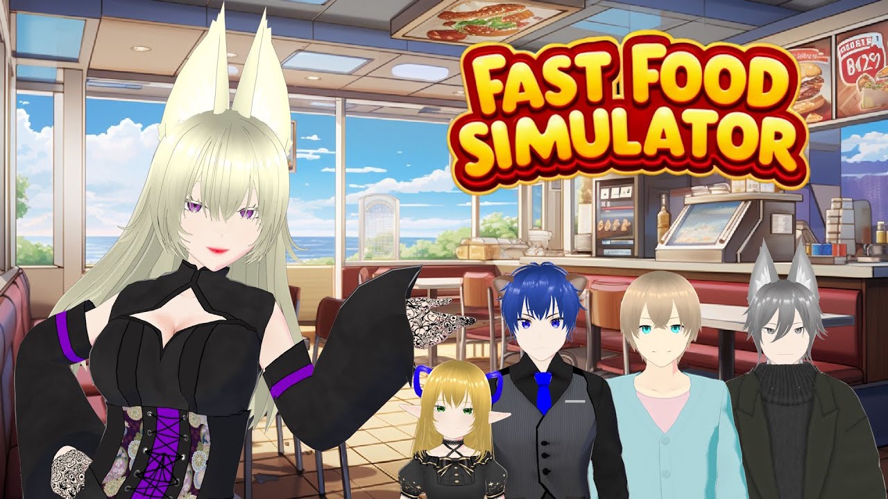 【Fast Food Simulator】ファストフード店を経営してみる！#3 【Lunetta】