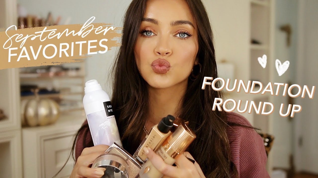 SEPTEMBER beauty favorites + foundation round up