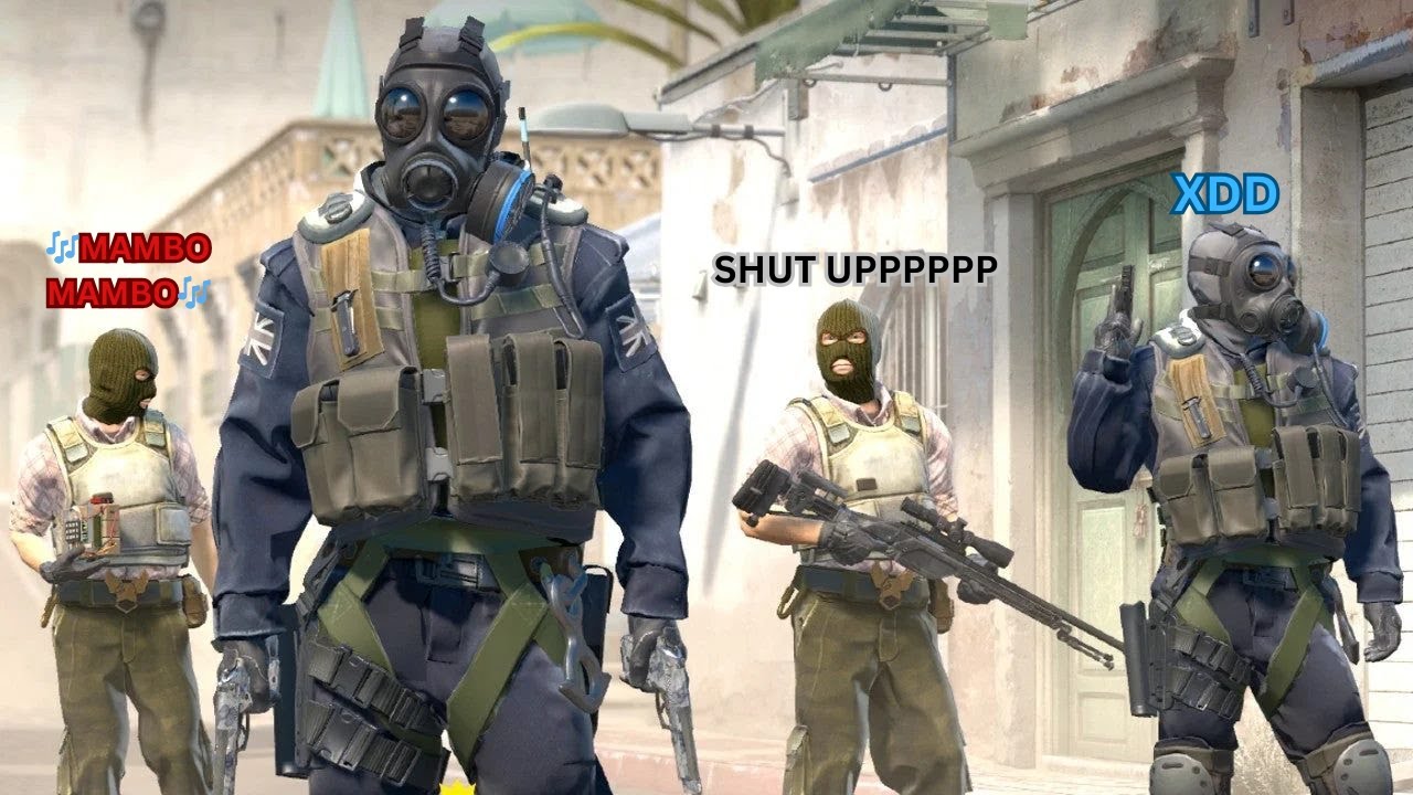 AM TROLAT PLAYERII DE PE CS2 CU MUZICA DE PE TIKTOK! a dat rage quit..