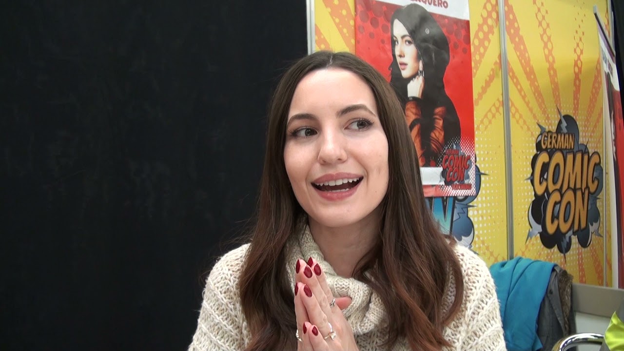 IVANA BAQUERO Interview 2021 German Comic Con - BLACK FRIDAY - HIGH SEAS - SHANNARA CHRONICLES