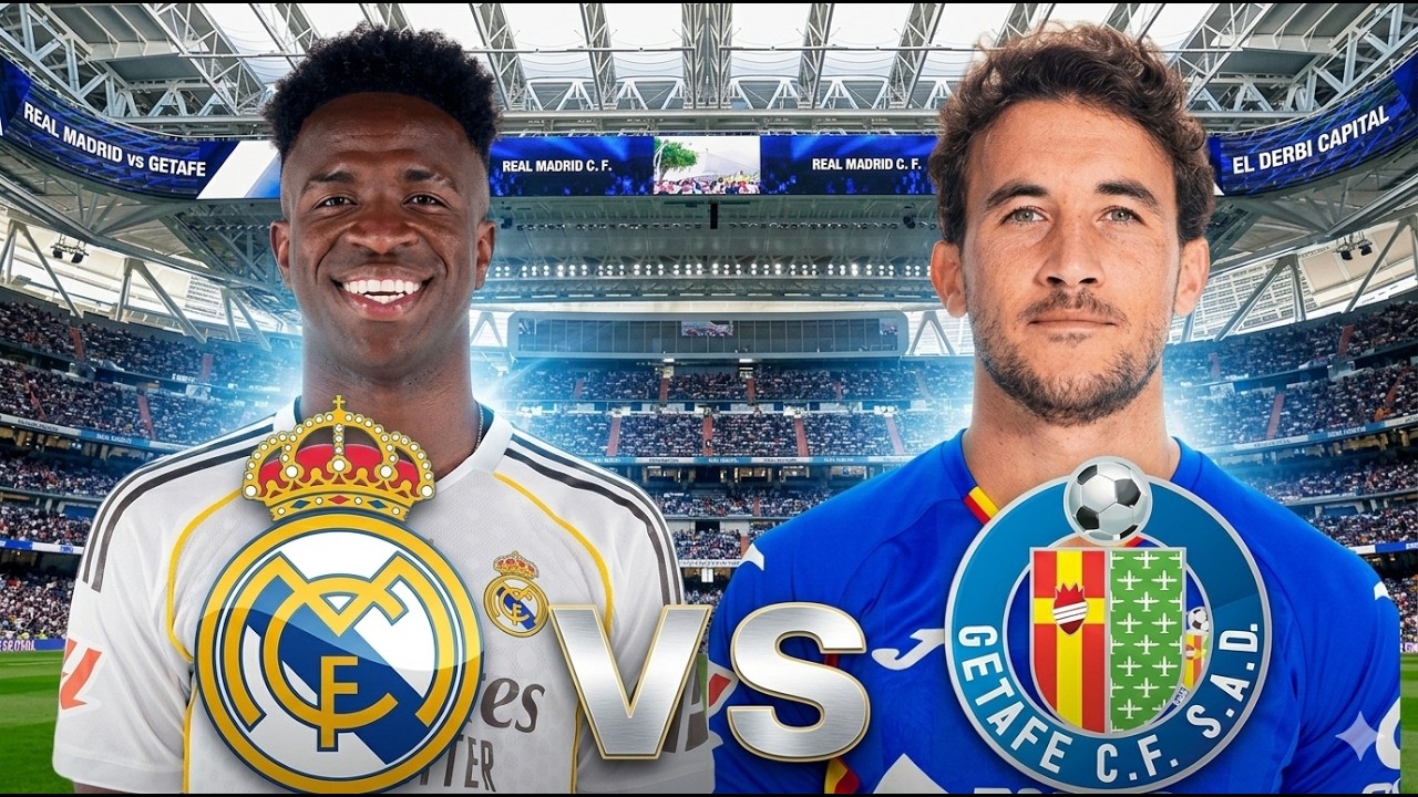 [LIVE] Real Madrid vs Getafe La Liga 25/26 Full Match Coverage & Highlights