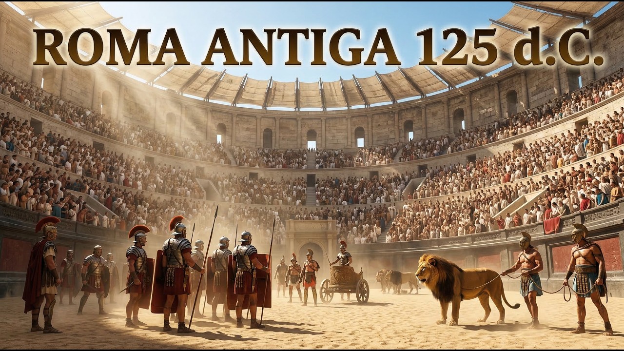 Roma em 125 d.C. — A Maior Cidade do Mundo Antigo (Reconstrução por IA)
