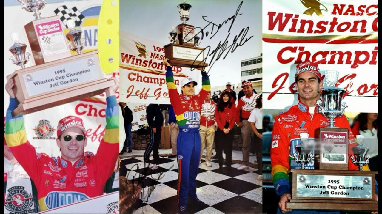 Jeff Gordon 1st Career Championship 1995 Napa 500 at Atlanta (Full Race) Jeff Gordon Edit