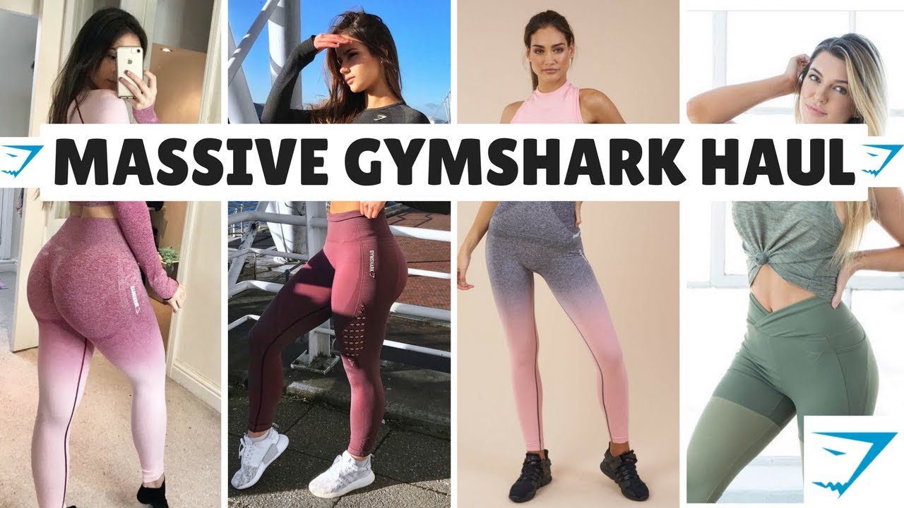 Огромная подборка покупок и примерка от GymShark | Новая коллекция Ombre seamless, energy seamles...