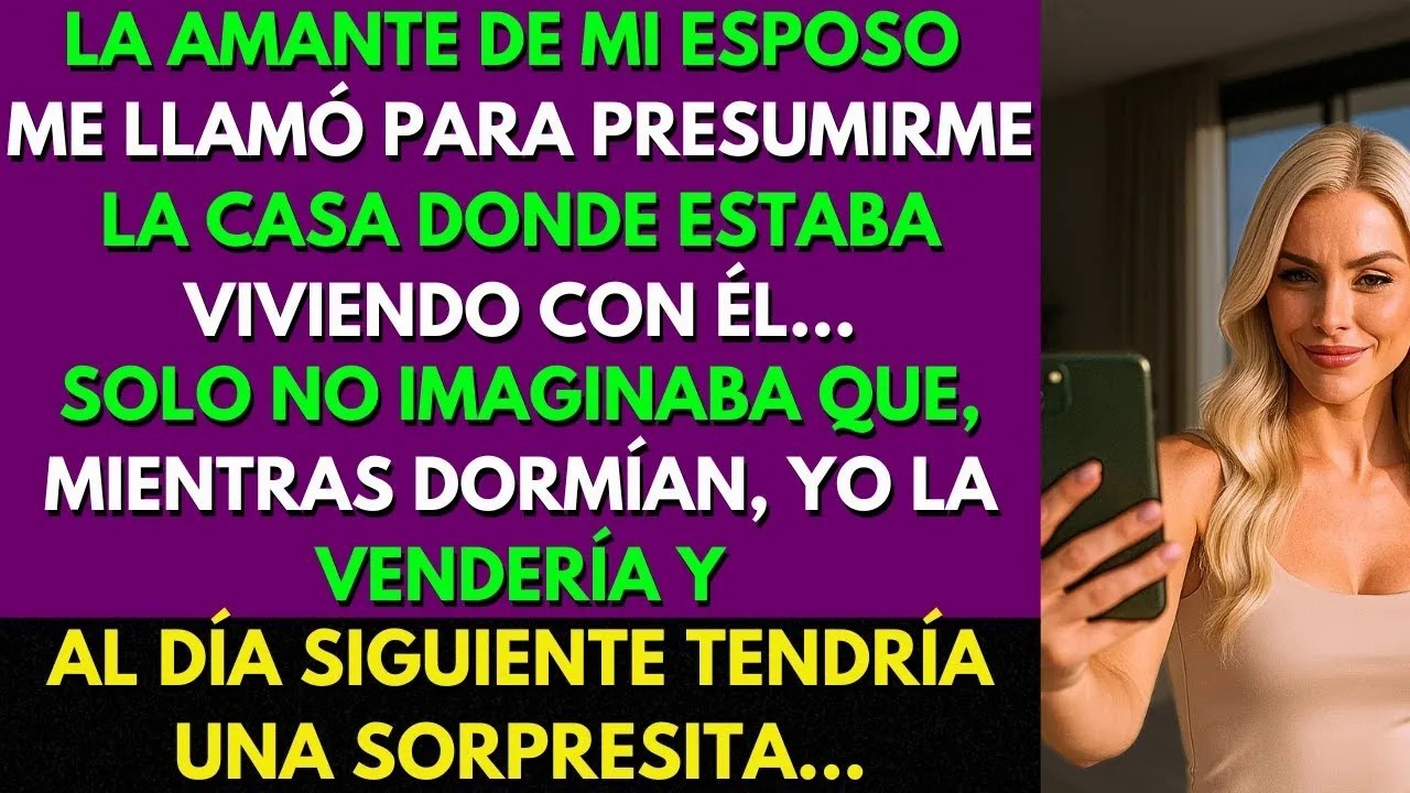 La Amante de Mi Esposo Me Presumió Su Casa Con Él… Así Que Vendí La Casa Mientras Ellos Dormían