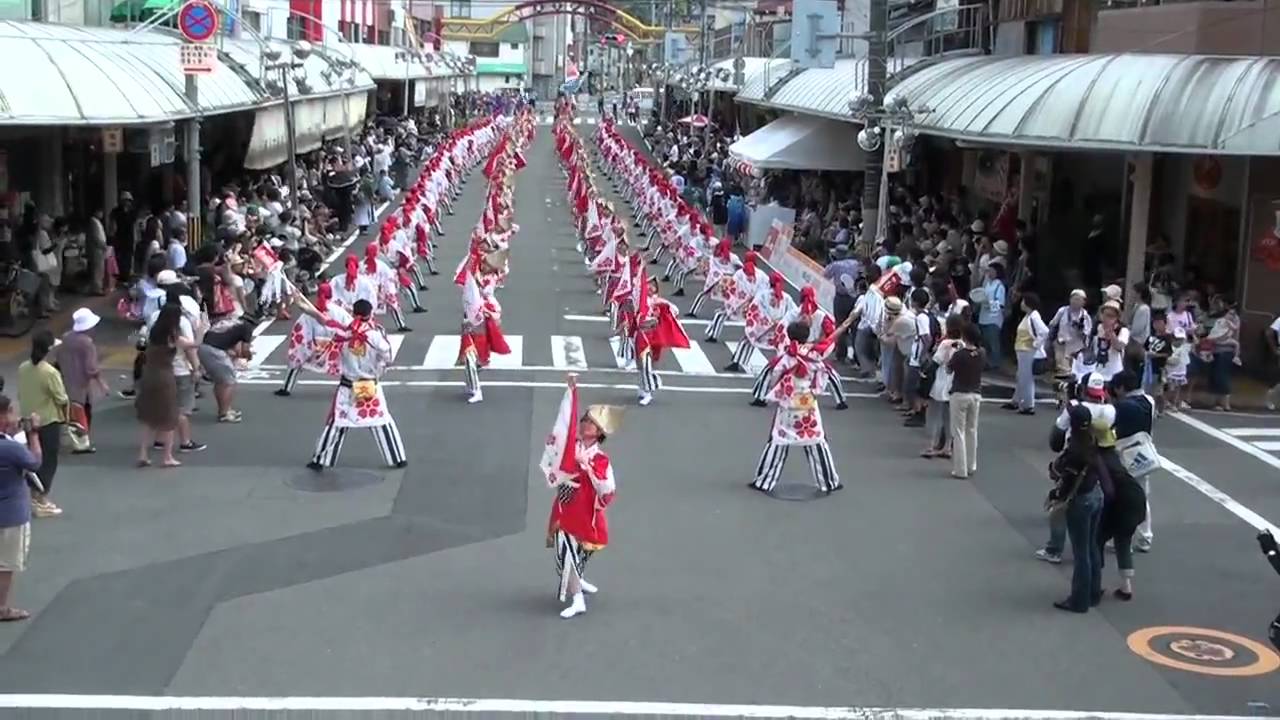 ２０１０　十人十彩　枡形　第５７回よさこい祭り　本祭１日目