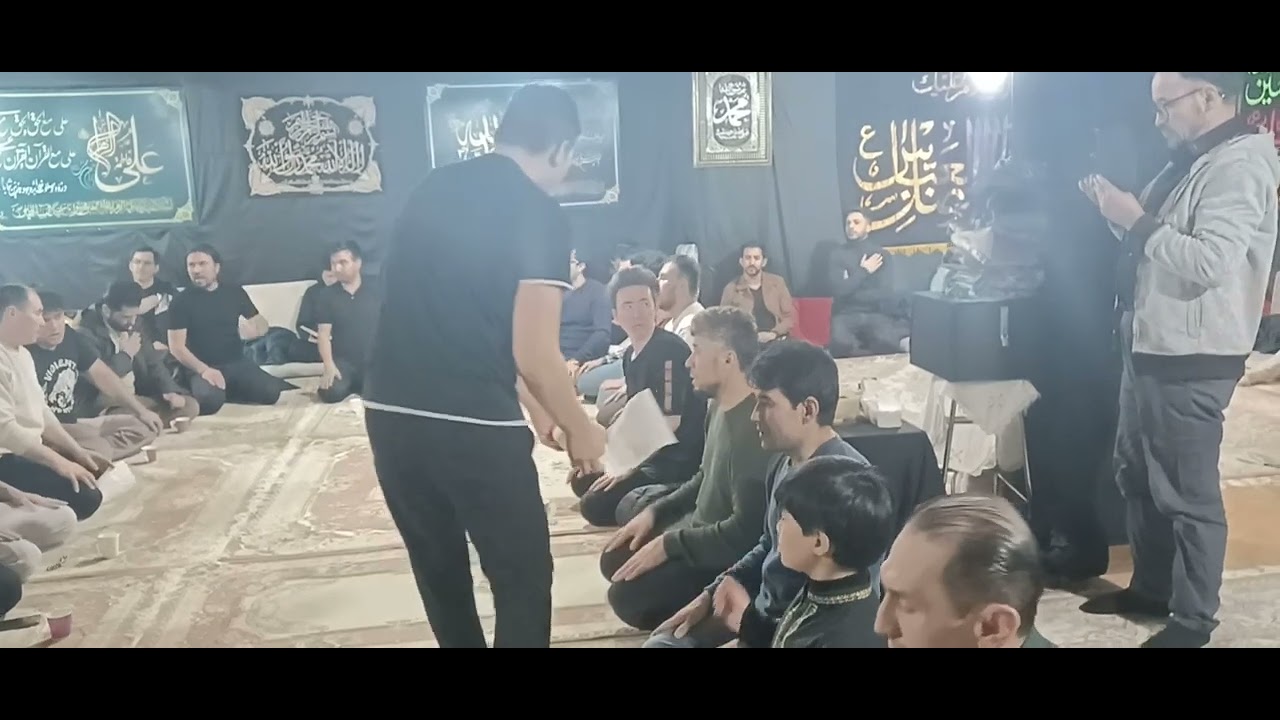 نوحه سینه زنی شب ۲۱ رمضان . علی جانم . علی جانم . در مسجد امام صادق علیه السلام  تامپره فنلاند ۳۰۲۴