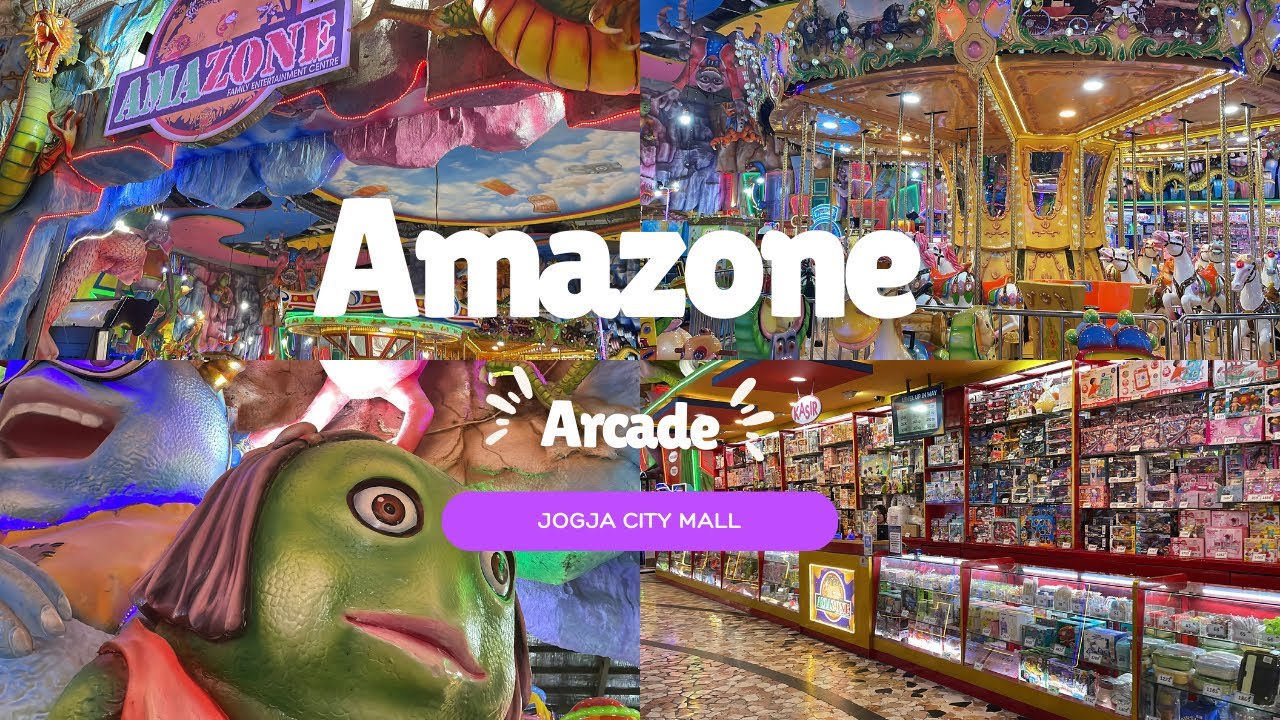 AMAZONE GAME ARCADE‼️JOGJA CITY MALL INDONESIA 🇮🇩🕹️🍓