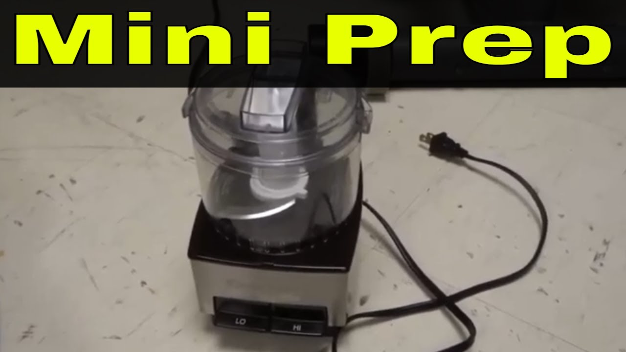 Как пользоваться кухонным комбайном Cuisinart Mini Prep — простое руководство