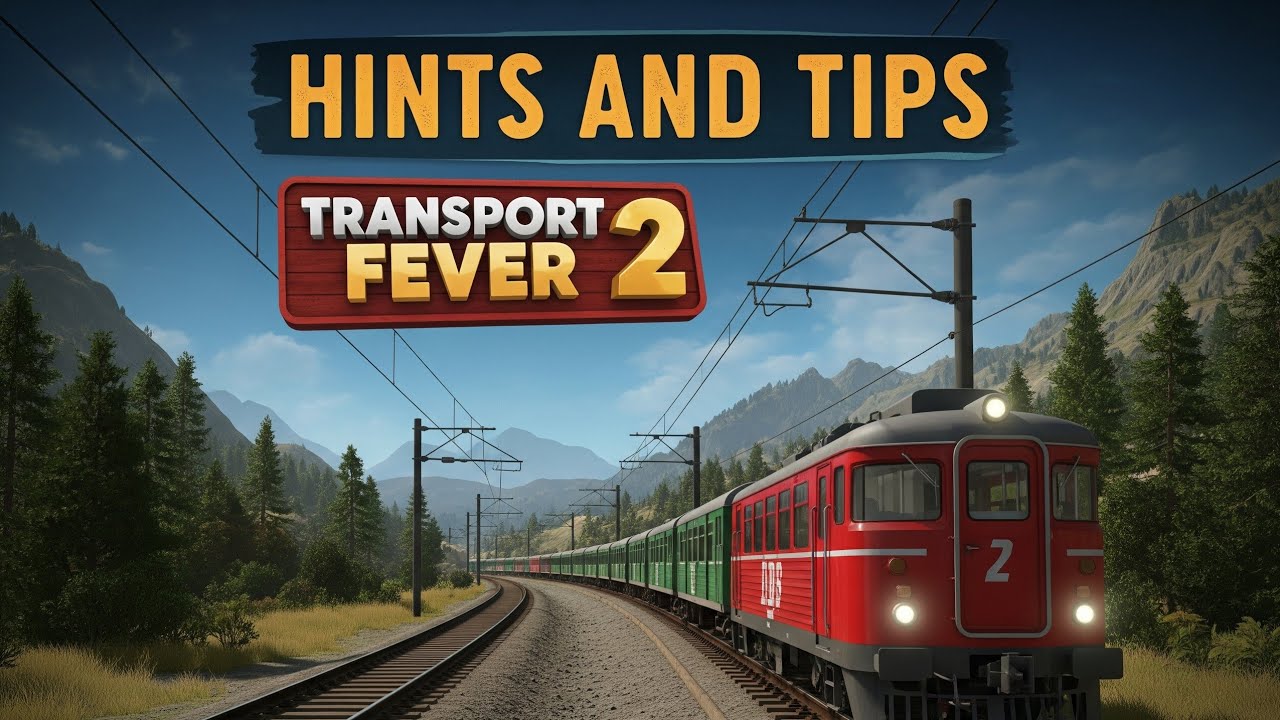 Hints and Tips - Solving Traffic Problems - Transport Fever 2