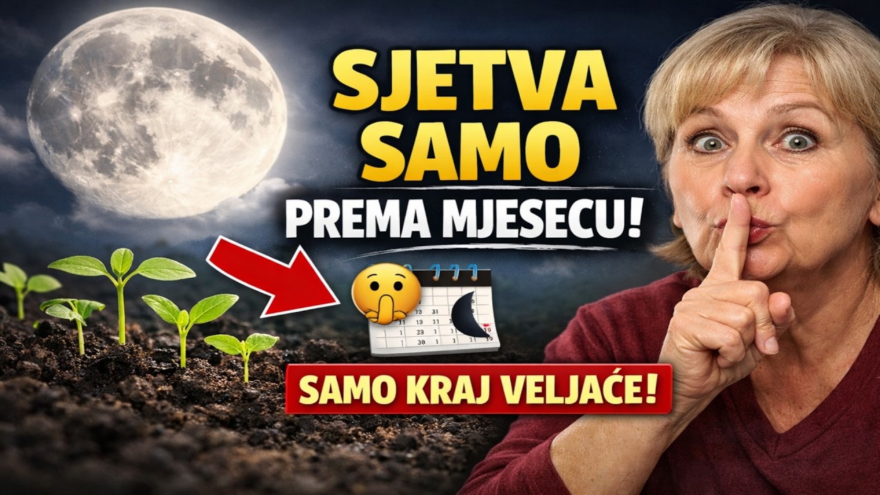 SADITE SAMO OVIM DANIMA! 🤫 Mjesečev sjetveni kalendar za kraj veljače 2026.