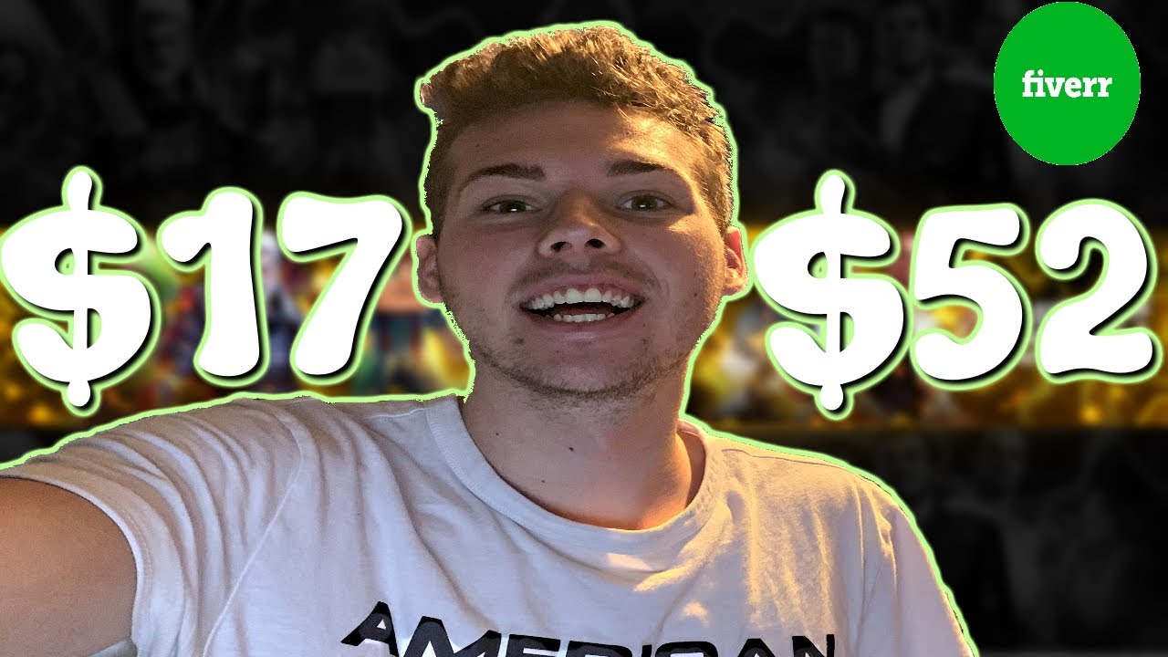 I Paid Someone to Make me a YouTube Banner on Fiverr!!