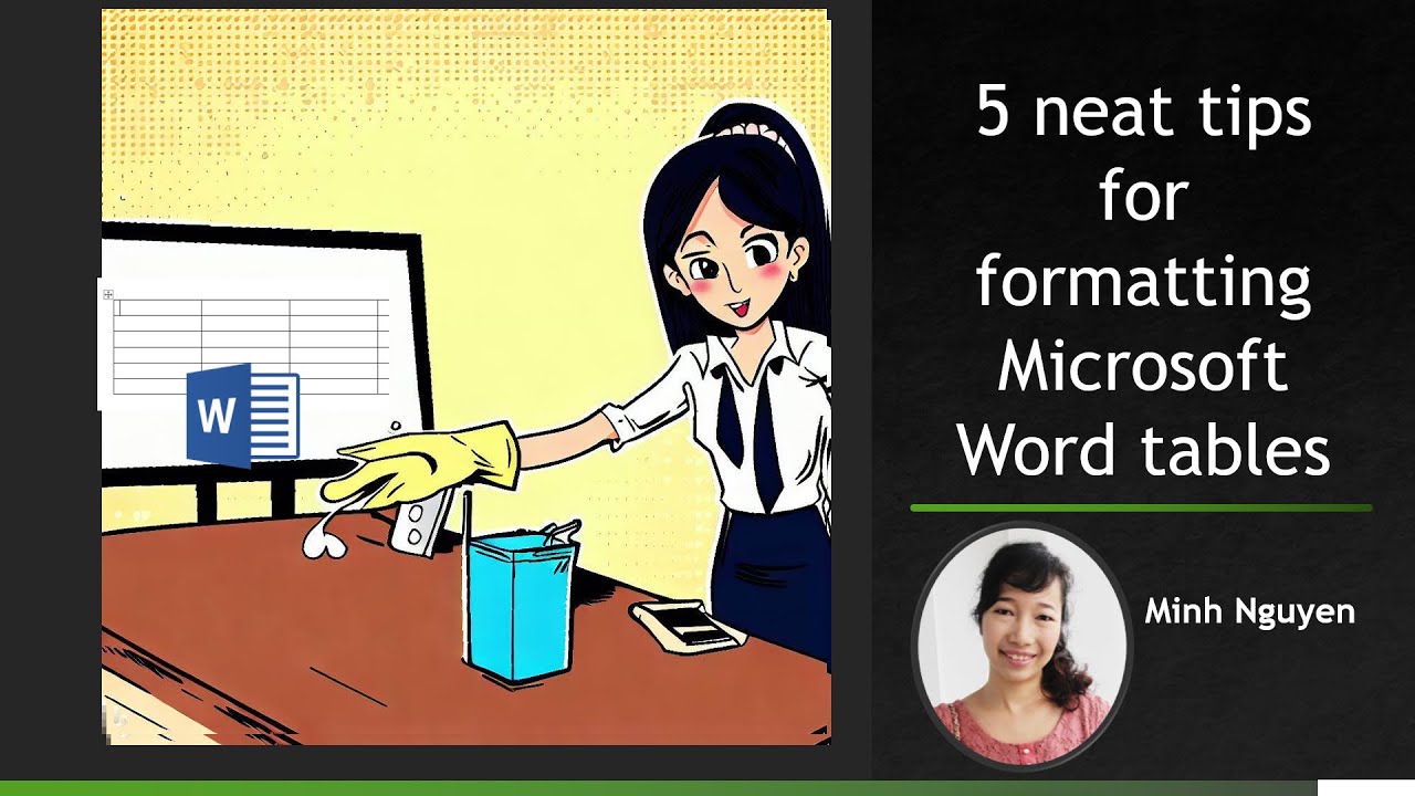 5 neat tips for formatting Microsoft Word tables - Part 1