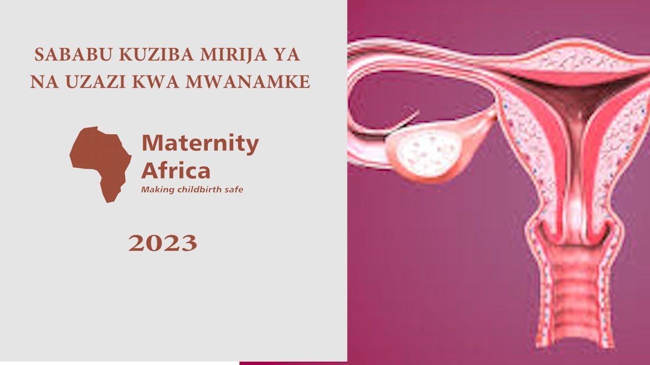 SABABU ZA KUZIBA MIRIJA YA UZAZI KWA MWANAMKA | CAUSES OF OBSTRUCTION OF FALLOPIAN TUBES