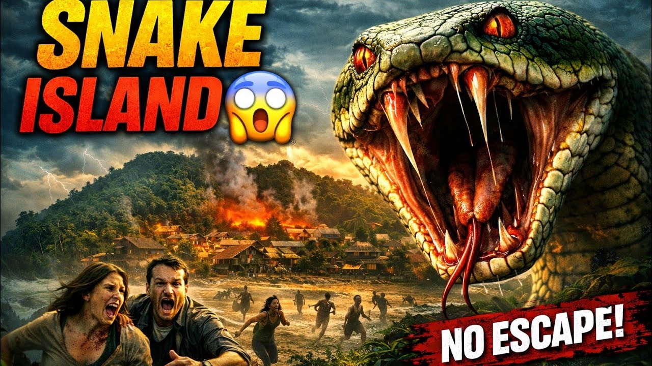 Snake Island Explained in Hindi | Mysterious Island Survival Movie | Ending Explained