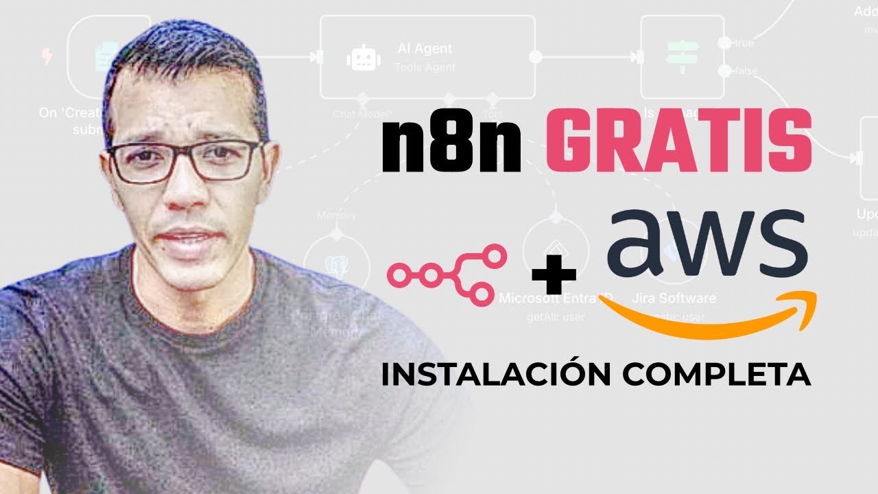 🆓 Instalar N8N en AWS Gratis 2026: EC2 + EasyPanel (Guía Completa)