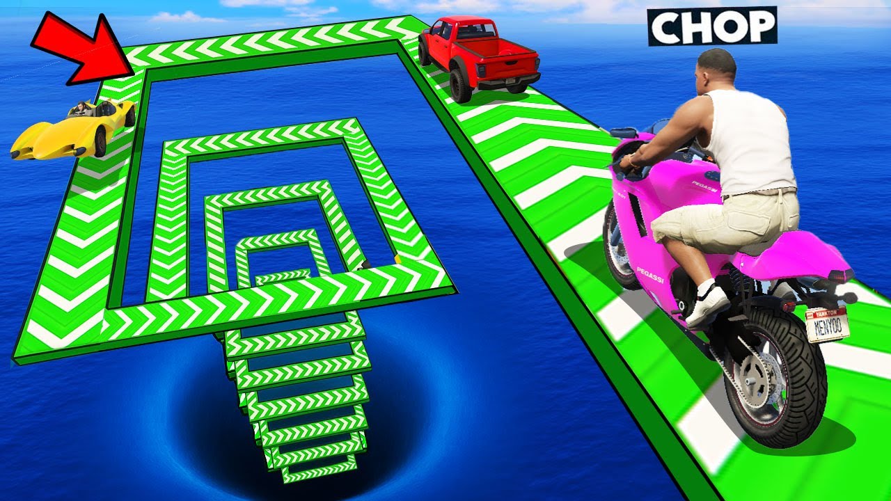 GTA 5 IS IT WORTH TAKING THIS PARKOUR RISK WITH CHOP?