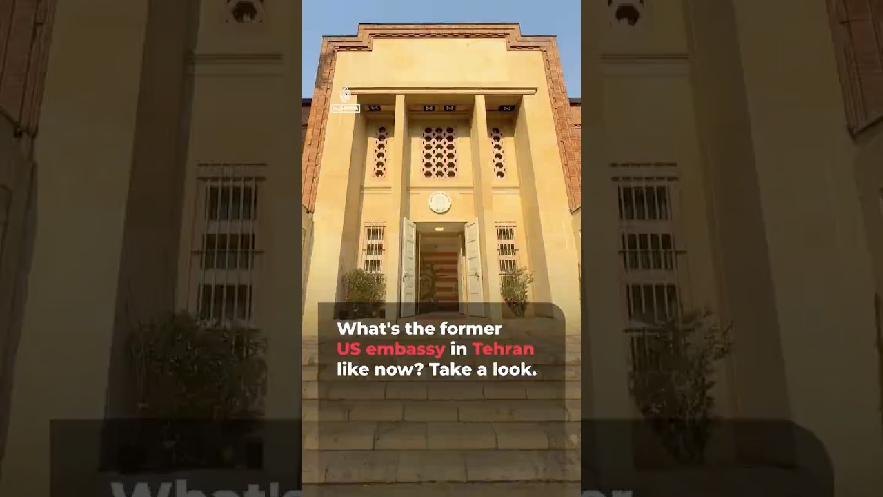 See inside the former US embassy in Tehran | AJ #shorts
