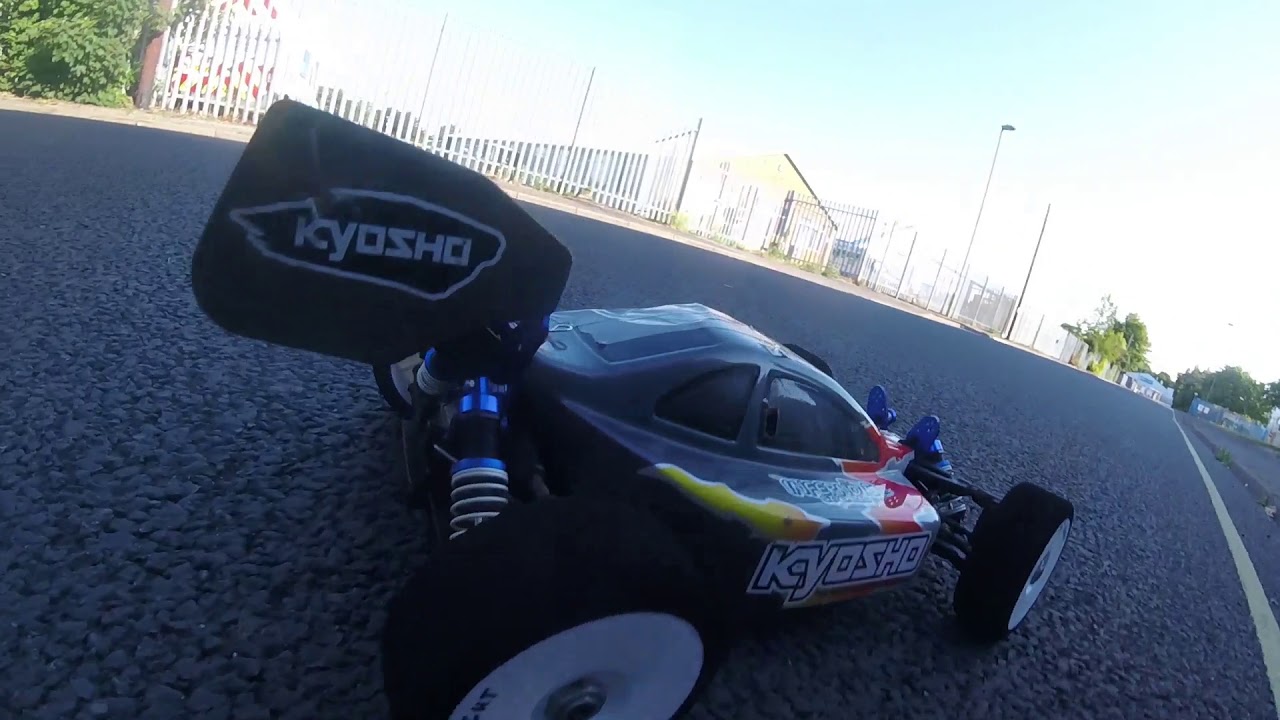 Kyosho Inferno MP7.5 Sport brushless converted speed test