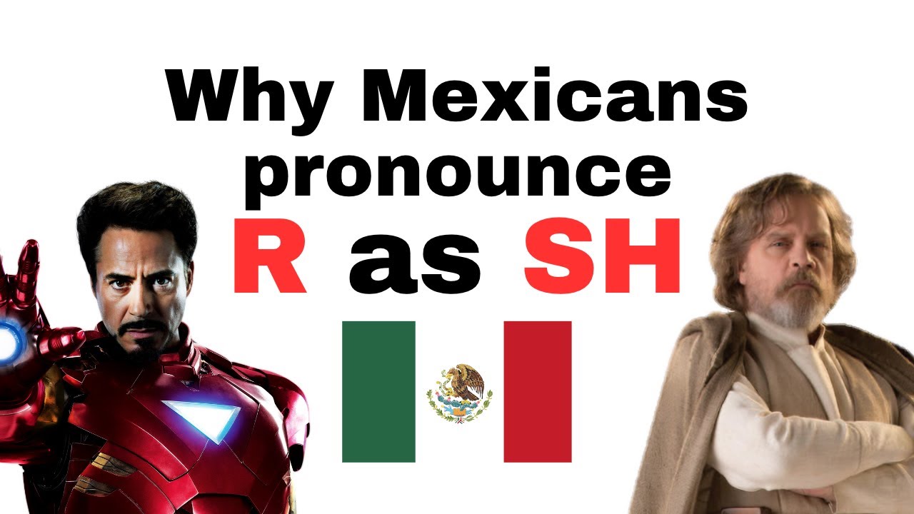 Why do Mexicans pronounce R as SH? (R assibilation)