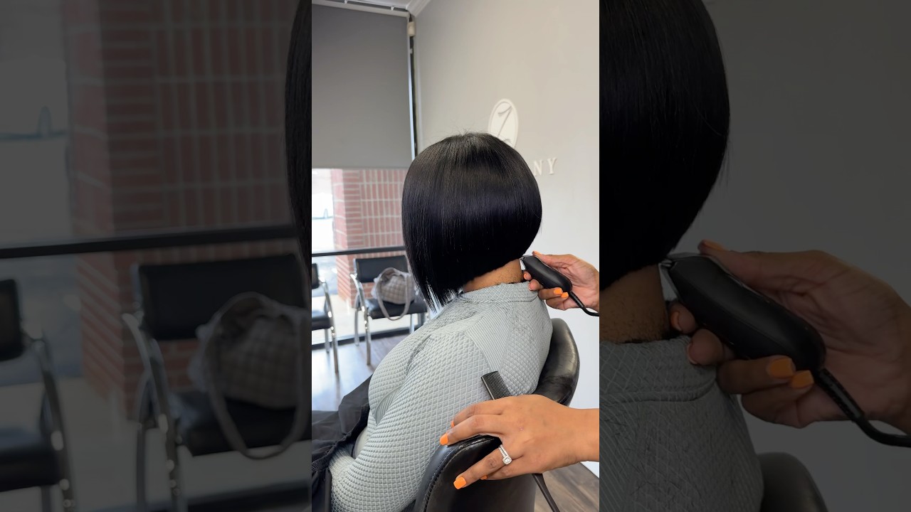 A Short Natural Bob is the secret to happiness 