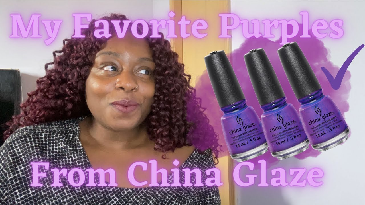 My Favourite Purples From China Glaze