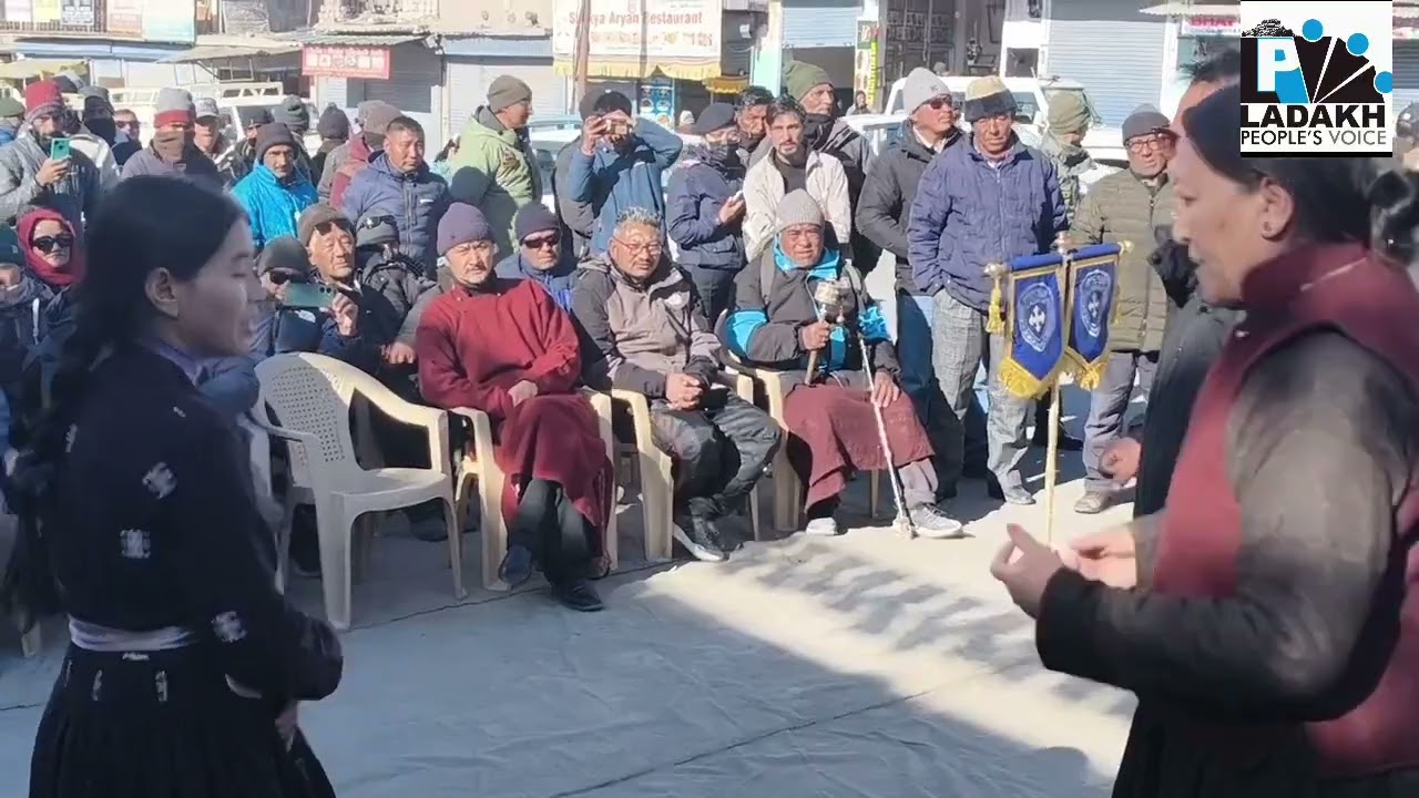 Traffic awareness at Zampa Choglamsar 