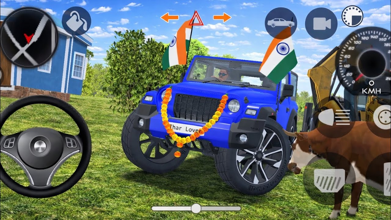 Modified Mahindra Thar Car Games: Indian Cars (Gadi Wala Game) - Car Game Android Gameplay 2025