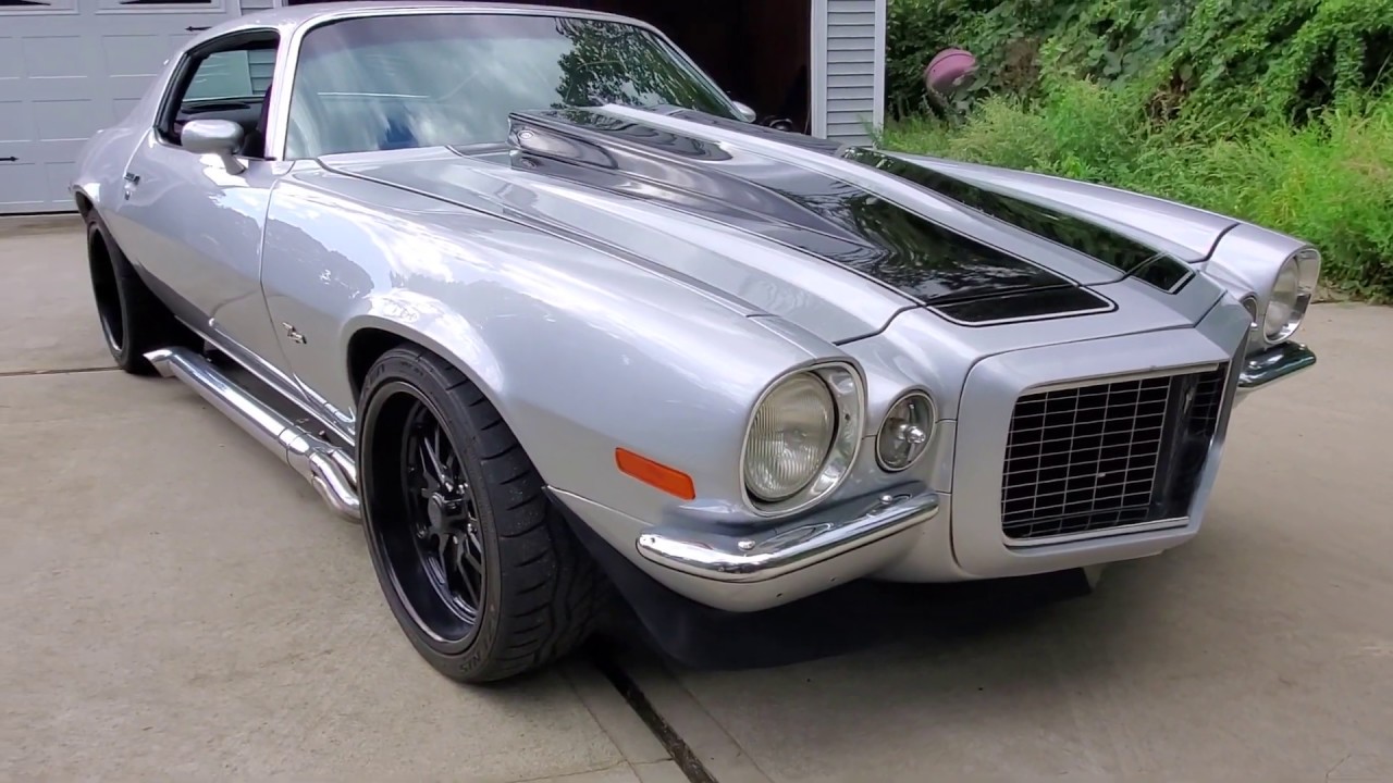 1971 Camaro Z28 Split Bumper For Sale~Bill Mitchell 454 Small Block 640hp~5 Speed Manual