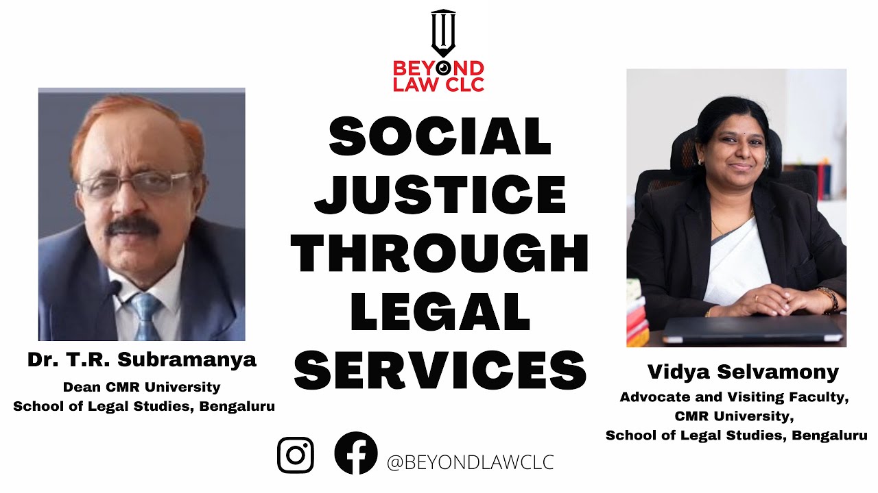 Social Justice Through Legal Services: Dr. T.R. Subramanya and Vidya Selvamony