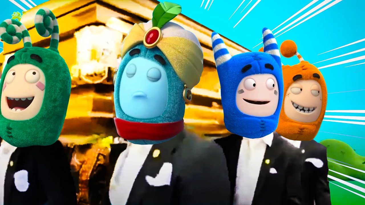 Oddbods 🔴 Coffin Dance Party!Zee Can’t Stop Dancing 😂