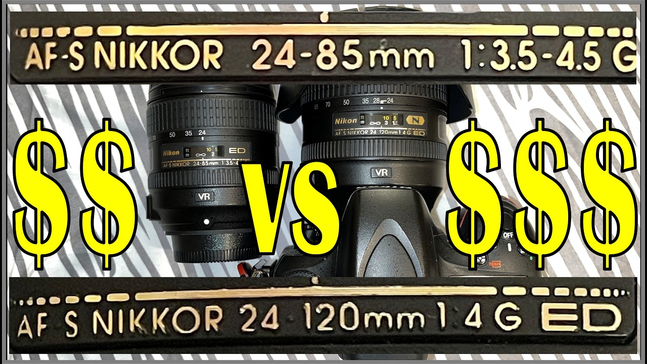 Nikon AF-S NIKKOR 24-85mm f3.5-4.5G ED VR Lens vs Nikon AF-S NIKKOR 24-120mm f/4G ED VR Lens
