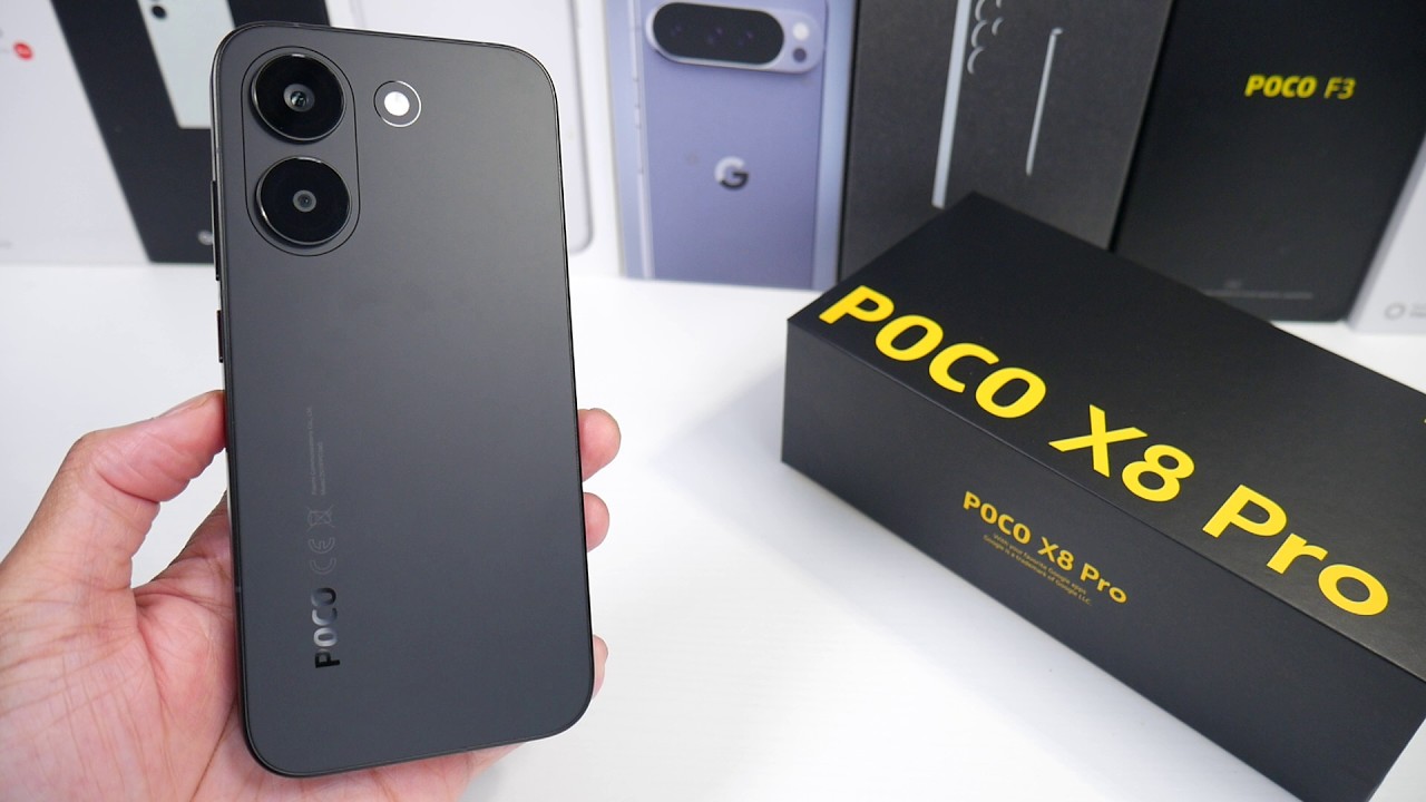 Распаковка и первые впечатления от Xiaomi Poco X8 Pro! (6500 мАч, тест на чувствительность COD, т...