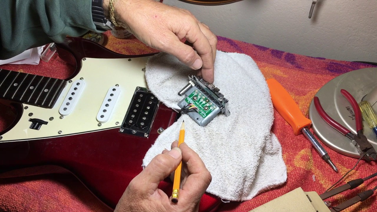 Line 6 Variax JTV-69 Piezo Replacement