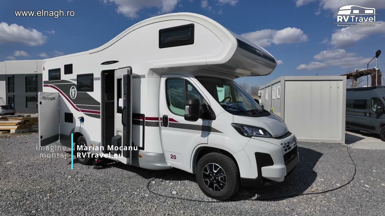 Prezentare Autorulotă cu Alcove Baron 20, 6 locuri, model 2025-2026