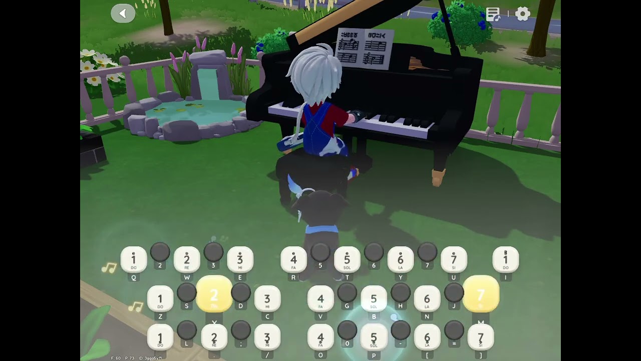 Bad Apple but in Heartopia