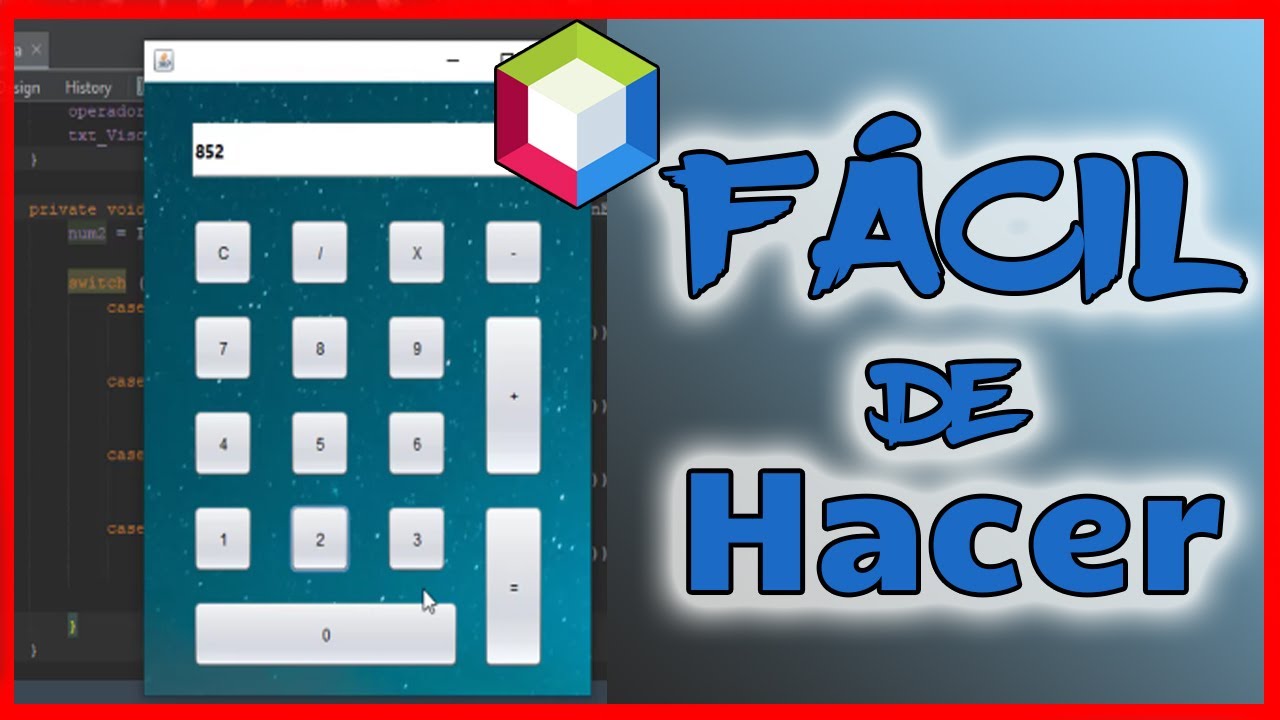 COMO HACER una CALCULADORA en JAVA, FÁCIL