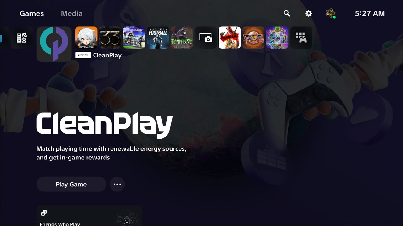 PS5 CleanPlay App|Game