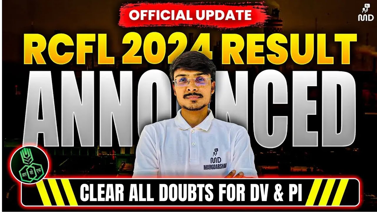RCFL RESULTS OUT I RCFL INTERVIEW PREPARATION I