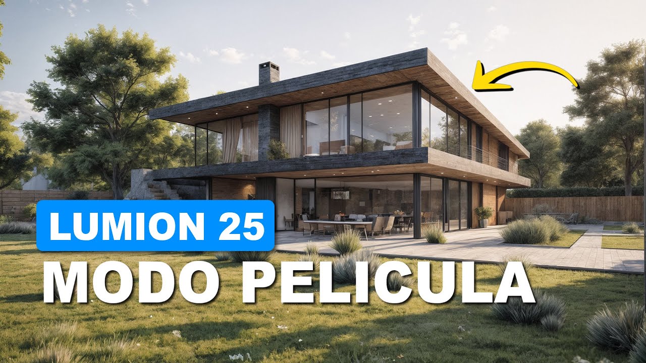¿Cómo crear videos increíbles en LUMION 2025? - PASO A PASO