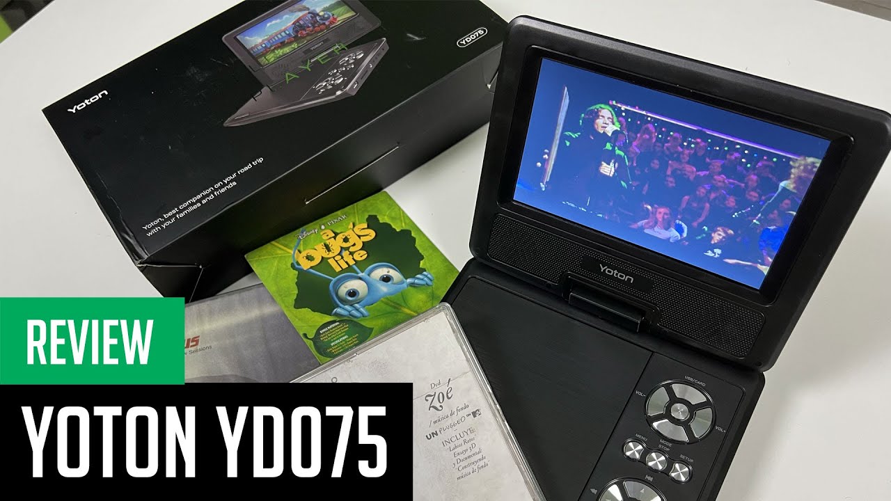 ¿Por qué compré un DVD player portátil en pleno 2022? Review del Yoton YD075