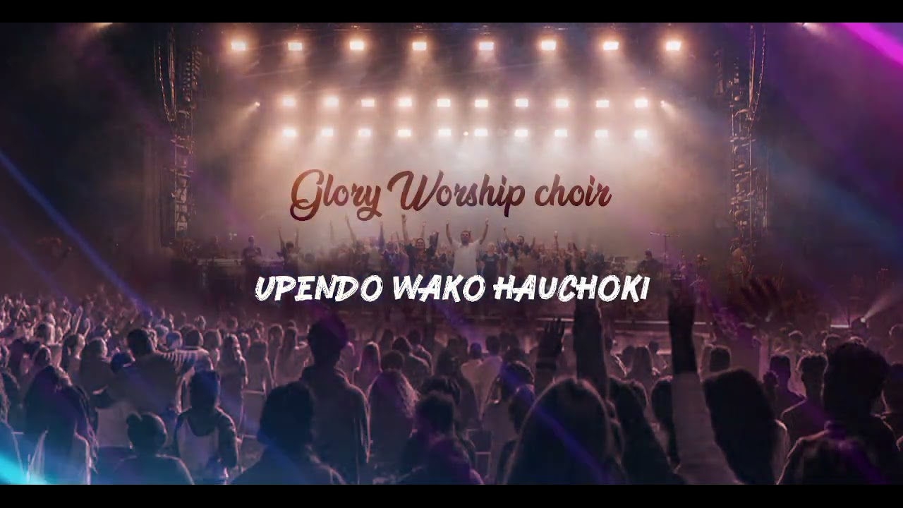 Moyo wangu Official Lyrics Video  |Live Worship Choir & Swahili Gospel Song|