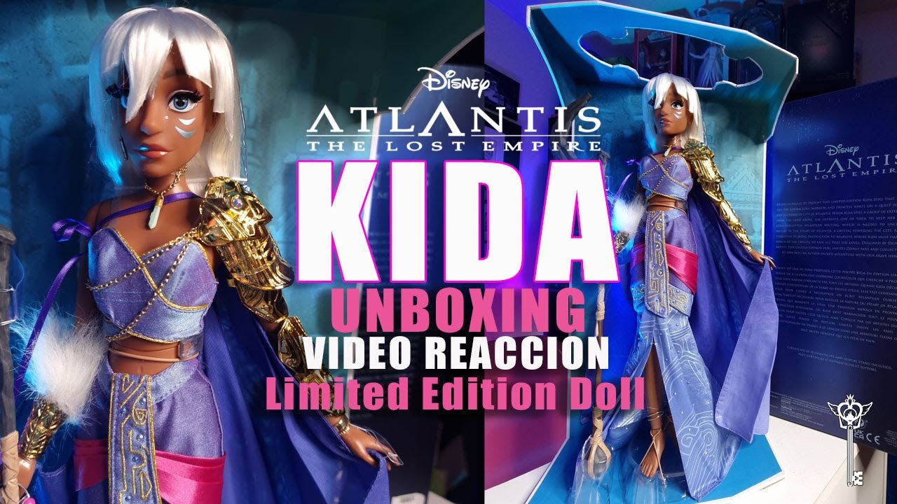 LA MEJOR MUÑECA DISNEY? KIDA Edición Limitada . Muñeca  Kida Atlantis lost Empire. DE LOCOS!