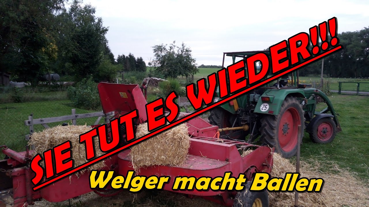 SIE MACH ES WIEDER !!! |Welger AP12 Testlauf | Grüner Wolf Kanal