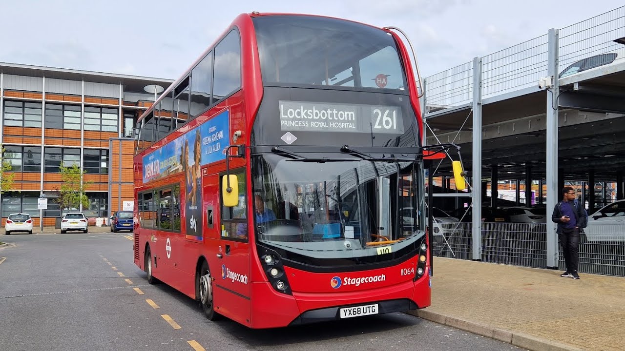 FRV | LONDON BUS 261 PRINCESS ROYAL HOSPITAL 🏥  - LEWISHAM STATION (YX68UTG) 11064