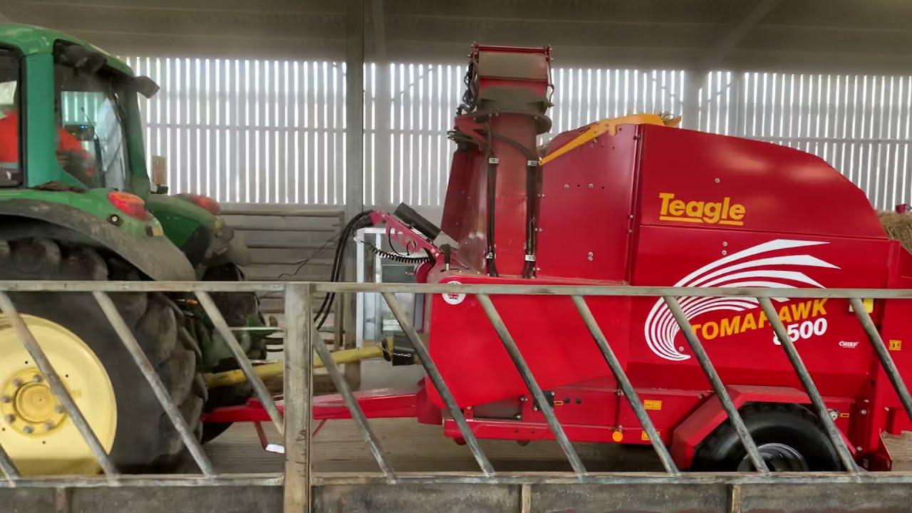 Teagle 8500 Straw Chopper Demo